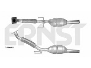 ERNST 753005 katalizatoriaus keitiklis 
 Išmetimo sistema -> Katalizatoriaus keitiklis
6Q0 254 500 MX, 6Q0 254 502 EX