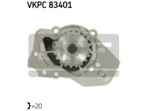 SKF VKPC 83401 vandens siurblys 
 Aušinimo sistema -> Vandens siurblys/tarpiklis -> Vandens siurblys
95641148, 95655207, 95656566, 1201.39