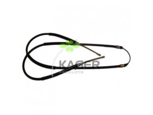 KAGER 19-0357 trosas, stovėjimo stabdys 
 Stabdžių sistema -> Valdymo svirtys/trosai
321609721C