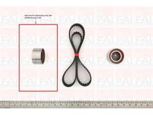 FAI AutoParts TBK143 paskirstymo diržo komplektas