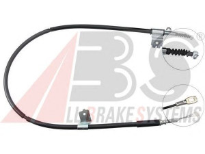 A.B.S. K11548 trosas, stovėjimo stabdys 
 Stabdžių sistema -> Valdymo svirtys/trosai
36530-51Y10