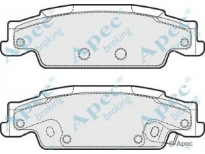 APEC braking PAD1703 stabdžių trinkelių rinkinys, diskinis stabdys 
 Techninės priežiūros dalys -> Papildomas remontas
25693145, 25735537, 85735537