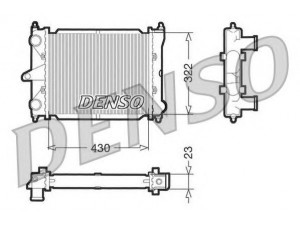 DENSO DRM32033 radiatorius, variklio aušinimas 
 Aušinimo sistema -> Radiatorius/alyvos aušintuvas -> Radiatorius/dalys
867121253AB, 867121253K, 867121253L