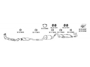 HJS Vo_71 išmetimo sistema 
 Išmetimo sistema -> Išmetimo sistema, visa