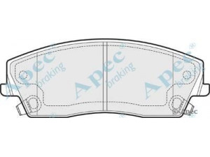 APEC braking PAD1489 stabdžių trinkelių rinkinys, diskinis stabdys 
 Techninės priežiūros dalys -> Papildomas remontas
05142555AA, 05174001AA, 51425555AA