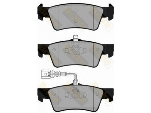 Brake ENGINEERING PA1863 stabdžių trinkelių rinkinys, diskinis stabdys 
 Techninės priežiūros dalys -> Papildomas remontas
7H8698451