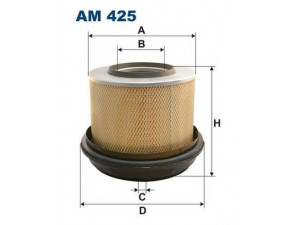 FILTRON AM425 oro filtras
5011335, A830X9601BBA, A47707, PM1707