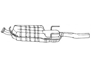 AKS DASIS SG51605 galinis duslintuvas