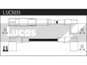 LUCAS ELECTRICAL LUC5035 uždegimo laido komplektas 
 Kibirkšties / kaitinamasis uždegimas -> Uždegimo laidai/jungtys