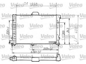 VALEO 810967 radiatorius, variklio aušinimas 
 Aušinimo sistema -> Radiatorius/alyvos aušintuvas -> Radiatorius/dalys
9382656