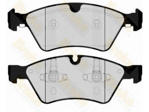 Brake ENGINEERING PA1675 stabdžių trinkelių rinkinys, diskinis stabdys 
 Techninės priežiūros dalys -> Papildomas remontas
0044204020, 1644200820, 1644201820