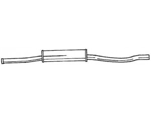 AKS DASIS SG60410 vidurinis duslintuvas