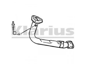 KLARIUS 301186 išleidimo kolektorius 
 Išmetimo sistema -> Išmetimo vamzdžiai
1705K4, 96080424, 96133590, 96144090