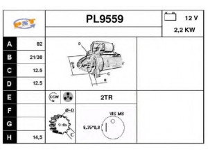 SNRA PL9559 starteris
56332