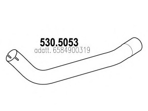 ASSO 530.5053 išleidimo kolektorius
6584900319