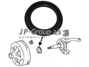 JP GROUP 8141250200 veleno sandariklis, rato guolis 
 Ašies montavimas/vairavimo mechanizmas/ratai -> Rato stebulė/montavimas -> Rato guolis
111405641B, 111405641C, 1134056411