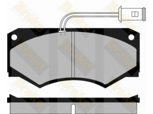 Brake ENGINEERING PA510 stabdžių trinkelių rinkinys, diskinis stabdys 
 Techninės priežiūros dalys -> Papildomas remontas
1903383, 1903383