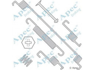 APEC braking KIT777 priedų komplektas, stabdžių trinkelės 
 Stabdžių sistema -> Būgninis stabdys -> Dalys/priedai