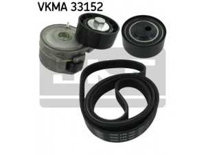 SKF VKMA 33152 V formos rumbuotas diržas, komplektas 
 Techninės priežiūros dalys -> Techninės priežiūros intervalai
047 145 933 E, 5750.HE, 5751.29