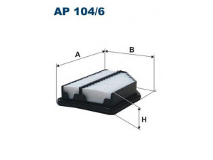 FILTRON AP104/6 oro filtras 
 Techninės priežiūros dalys -> Techninės priežiūros intervalai
17220RSHE00