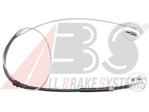 A.B.S. K13875 trosas, stovėjimo stabdys 
 Stabdžių sistema -> Valdymo svirtys/trosai
2K0609721N, 2K0609721R