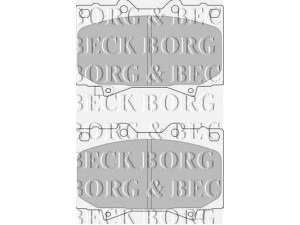 BORG & BECK BBP1682 stabdžių trinkelių rinkinys, diskinis stabdys 
 Techninės priežiūros dalys -> Papildomas remontas
04465-YZZCM, 044650C011, 044650C012