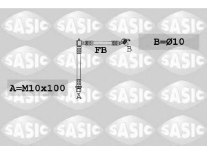 SASIC 6606092 stabdžių žarnelė 
 Stabdžių sistema -> Stabdžių žarnelės
9094702C76