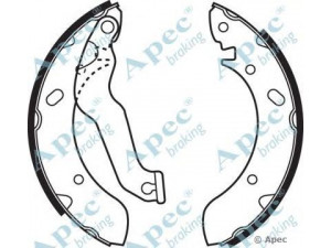 APEC braking SHU522 stabdžių trinkelė 
 Stabdžių sistema -> Būgninis stabdys -> Stabdžių įdėklas/ trinkelė
58305-28A00, 58305-28A60, 58305-28A70
