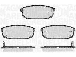 MAGNETI MARELLI 363916060448 stabdžių trinkelių rinkinys, diskinis stabdys 
 Techninės priežiūros dalys -> Papildomas remontas
583023ED00