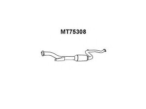 VENEPORTE MT75308 priekinis duslintuvas 
 Išmetimo sistema -> Duslintuvas
MR204559