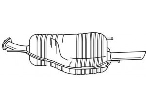 AKS DASIS SG41611 galinis duslintuvas