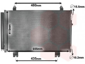 VAN WEZEL 53005646 kondensatorius, oro kondicionierius 
 Oro kondicionavimas -> Kondensatorius
88460-50200, 8846050200, 8846050201
