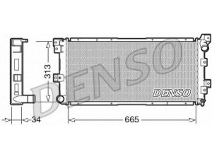 DENSO DRM06002 radiatorius, variklio aušinimas 
 Aušinimo sistema -> Radiatorius/alyvos aušintuvas -> Radiatorius/dalys
4798013