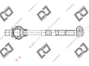 DJ PARTS DR1069 vidinė skersinė vairo trauklė 
 Vairavimas -> Vairo mechanizmo sujungimai
32111130451