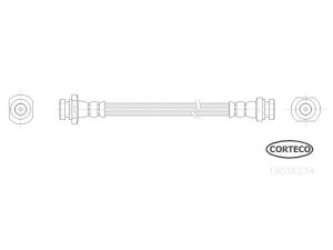 CORTECO 19036234 stabdžių žarnelė 
 Stabdžių sistema -> Stabdžių žarnelės
96407749