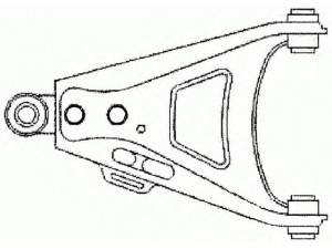 LEMFÖRDER 18138 01 vikšro valdymo svirtis
77 00 754 210