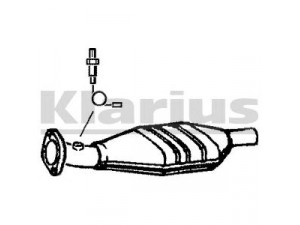 KLARIUS 311198 katalizatoriaus keitiklis 
 Išmetimo sistema -> Katalizatoriaus keitiklis
7700844691