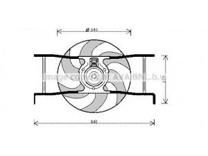 AVA QUALITY COOLING CN7545 ventiliatorius, radiatoriaus 
 Aušinimo sistema -> Oro aušinimas
125330, 125351, 125468, 125330