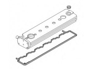 ELRING 075.520 tarpiklių komplektas, svirties gaubtas 
 Variklis -> Cilindrų galvutė/dalys -> Svirties dangtelis/tarpiklis
906 016 06 21