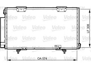 VALEO 817803 kondensatorius, oro kondicionierius 
 Oro kondicionavimas -> Kondensatorius
88450-05020, 8845005020