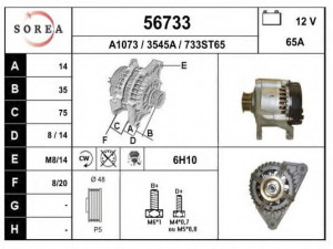 EAI 56733 kintamosios srovės generatorius