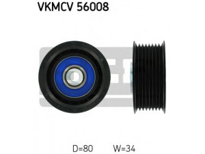 SKF VKMCV 56008 kreipiantysis skriemulys, V formos rumbuotas diržas 
 Diržinė pavara -> V formos rumbuotas diržas/komplektas -> Laisvasis/kreipiamasis skriemulys
1510698, 1795774, 1858884