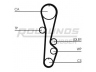 ROULUNDS RUBBER RR1393 paskirstymo diržas 
 Techninės priežiūros dalys -> Papildomas remontas
8942187820, FE0112205, FE0212205