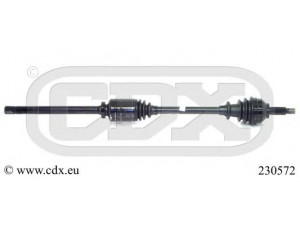 CDX 230572 kardaninis velenas 
 Ratų pavara -> Kardaninis velenas
4409208, 4414516, 7711135190, 8200051353