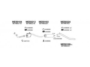 VENEPORTE 500196 išmetimo sistema