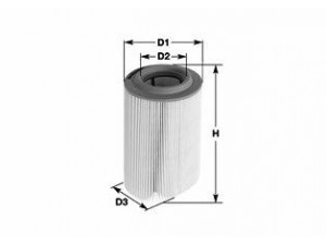 CLEAN FILTERS MA3016 oro filtras 
 Techninės priežiūros dalys -> Techninės priežiūros intervalai
2710940204