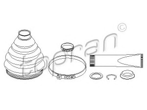 TOPRAN 110 970 gofruotoji membrana, kardaninis velenas 
 Ratų pavara -> Gofruotoji membrana
1J0 498 203A, 1K0 498 203A, 3B0 498 203E