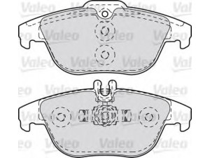 VALEO 601051 stabdžių trinkelių rinkinys, diskinis stabdys 
 Techninės priežiūros dalys -> Papildomas remontas
0054200720, 0054204320, 0054204920