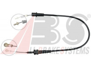 A.B.S. K37040 akceleratoriaus trosas 
 Kuro mišinio formavimas -> Karbiuratorius, sistema -> Valdymo sąsajos/amortizatorius/kameros
847015
