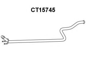 VENEPORTE CT15745 išleidimo kolektorius 
 Išmetimo sistema -> Išmetimo vamzdžiai
1717KT